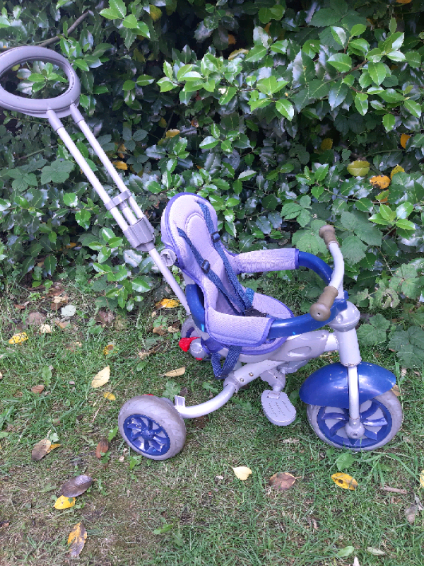 boys bike with parent handle